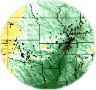 20 yr Midwest quakes