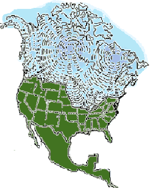 North American glacier